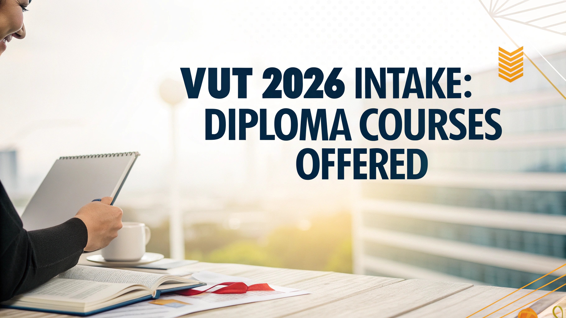 VUT 2026 Intake: Diploma Courses Offered