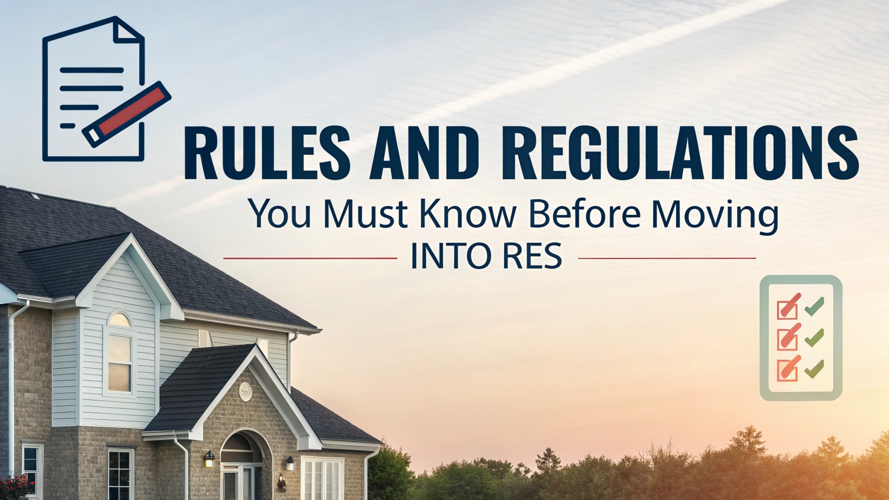 Rules and Regulations You Must Know Before Moving into Res