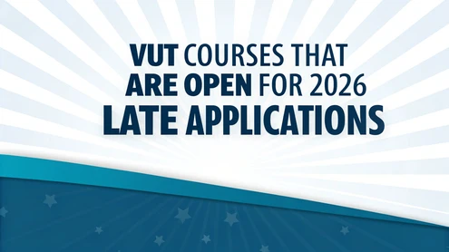 VUT Courses That Are Open for 2026 Late Applications