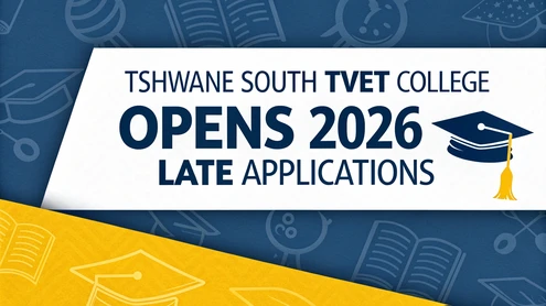 Tshwane South TVET College Opens 2026 Late Applications
