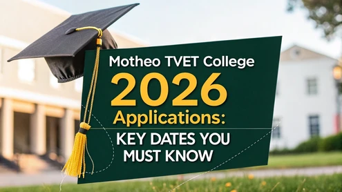 Motheo TVET College 2026 Applications: Key Dates You Must Know