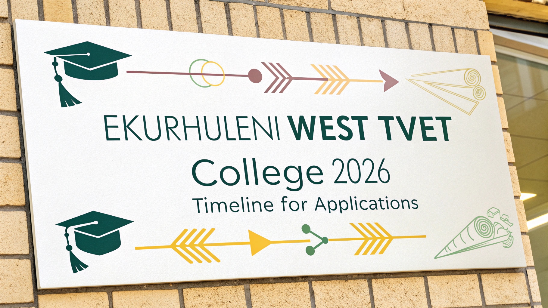 Ekurhuleni West TVET College 2026 Timeline for applications
