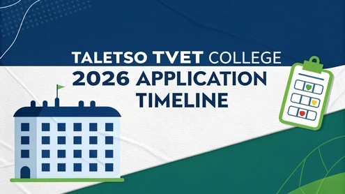 Taletso TVET College 2026 Application Timeline 