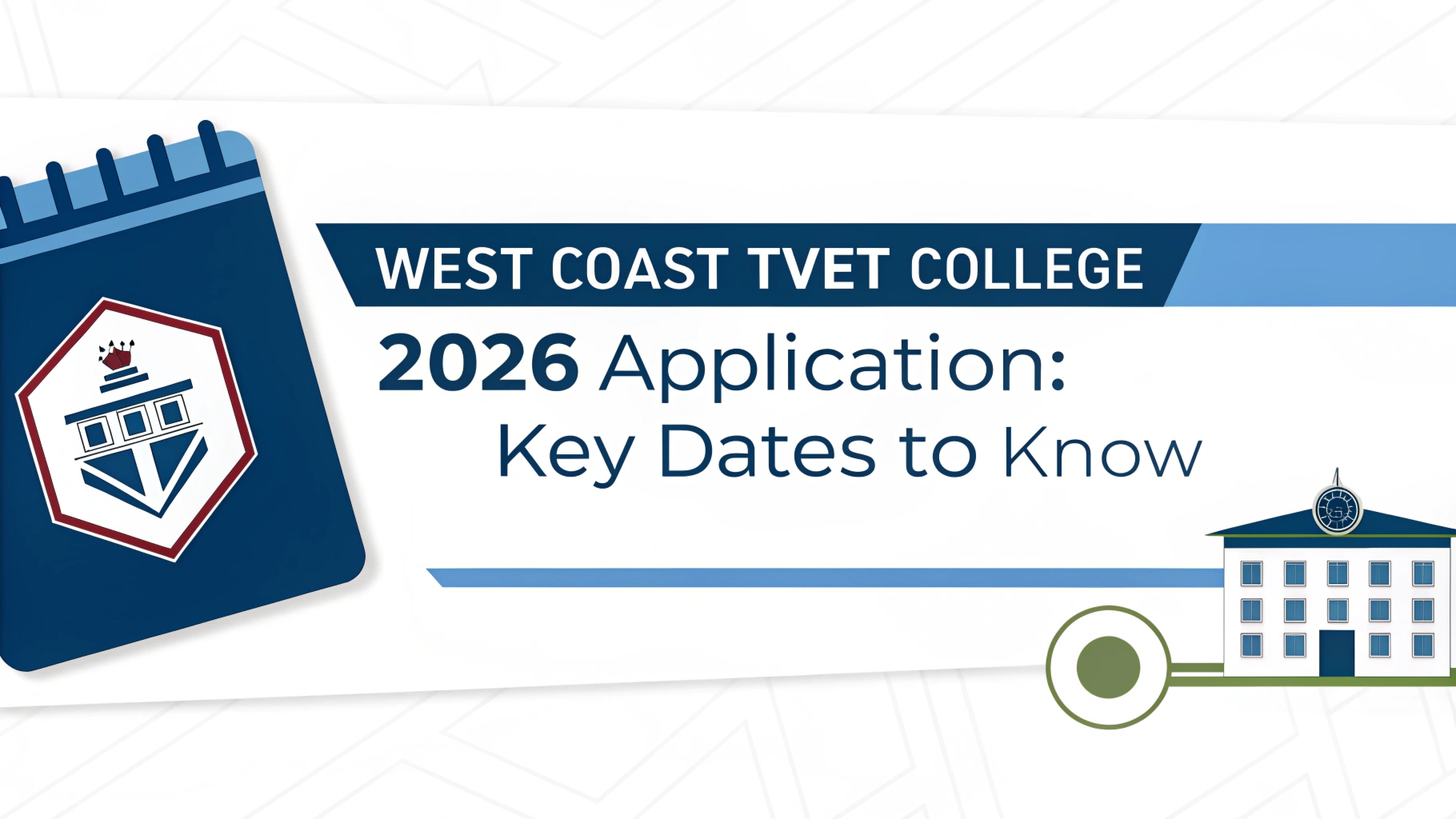 West Coast TVET College 2026 Application: Key Dates to know 