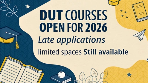 DUT Courses Open for 2026 Late Applications: Limited Spaces Still Available